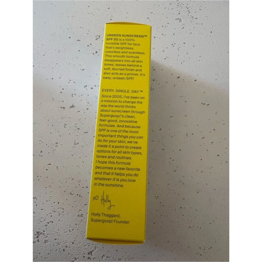 Supergoop! Unseen Sunscreen SPF 50